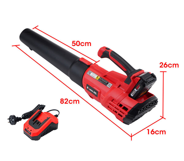 Baumr Ag 20V Lithium Cordless Leaf Blower Electric Hand Held Garden Tool Leaf Blowers