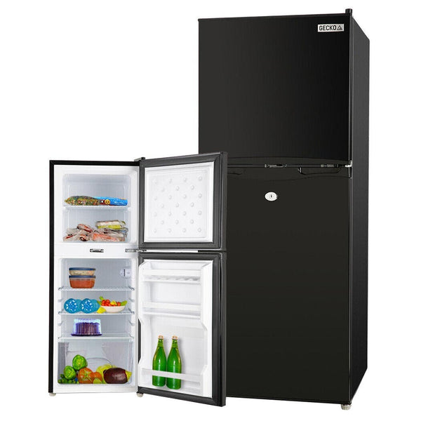 125L Upright Fridge 12V/24V For Motorhome Black Portable Fridges