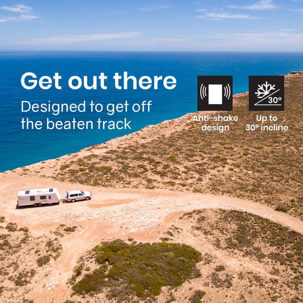 125L Upright Fridge 12V/24V For Motorhome Black Portable Fridges