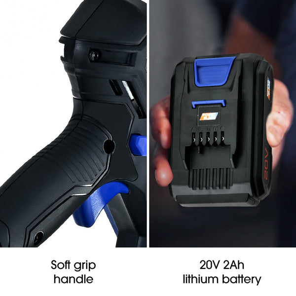 Powerblade Sw6 20V Cordless Mini Chainsaw Kit Electric Tree Pruner With Battery & Fast Charger Chainsaws