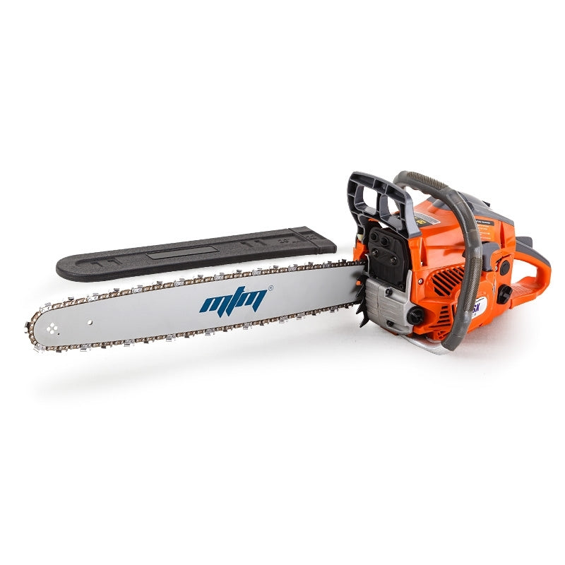 Mtm Mttm Petrol Commercial Chainsaw 22 Bar E Start Tree Pruning Saw Top Handle Chainsaws