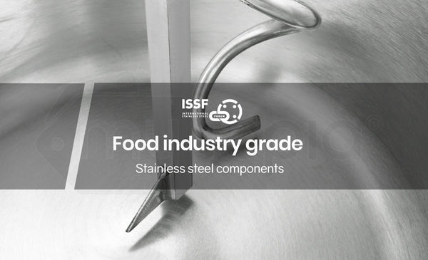 20L Spiral Dough Mixer Commercial Machine Bakery Kneader Litre Small Countertop Mixers