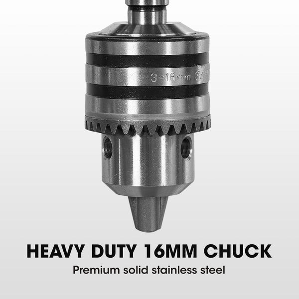 Baumr Ag 600W 12" Pedestal Bench Drill Press Speeds 16Mm Chuck (Dp17) Corded Drills