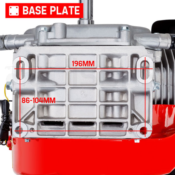 Baumr Ag 13Hp Petrol Stationary Engine 4 Stroke Ohv Motor Horizontal Shaft Recoil Start Multi Purpose Power Tool Engines