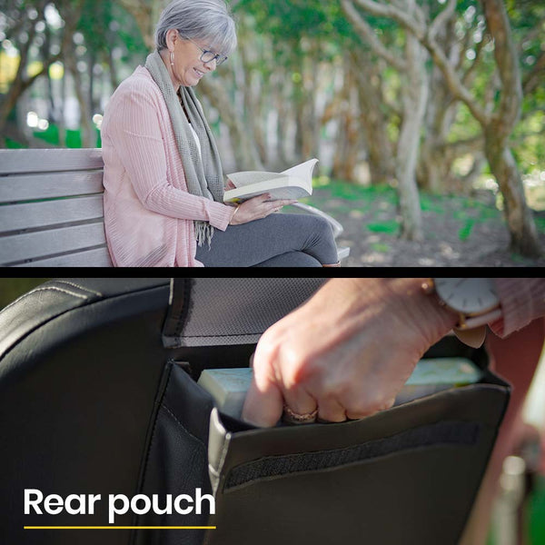 Equipmed Electric Mobility Scooter Portable Folding For Elderly Older Adult Smartrider Black & Blue Mobility Scooters