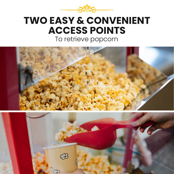 Commercial Electric Popcorn Maker Machine Corn Popper Cooker Popcorn Makers