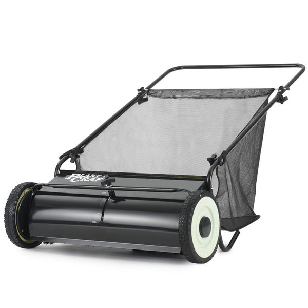 Plantcraft Push Lawn Sweeper 26" Wide Leaf And Grass Clipping Collector Lawn Mower Parts