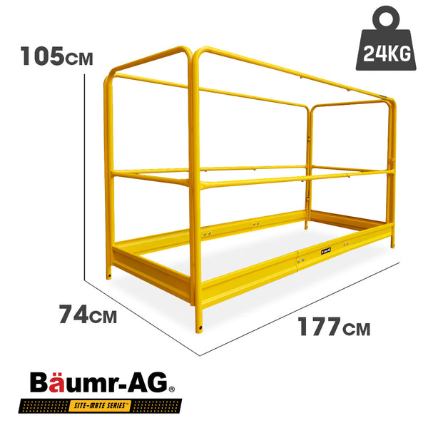 Baumr Ag Baumr Ag Safety Guard Rail For Mobile Scaffold Scaffolding