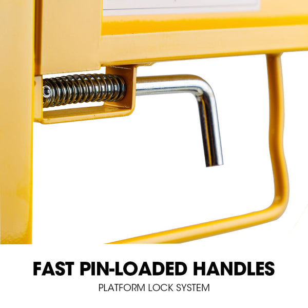 Baumr Ag Mobile 450Kg Capacity With Trapdoor Hatch Scaffolding