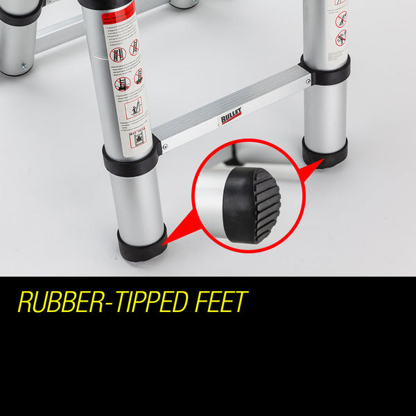 Bullet 5M Telescopic Aluminium Multipurpose Ladder Extension Alloy Step Ladders