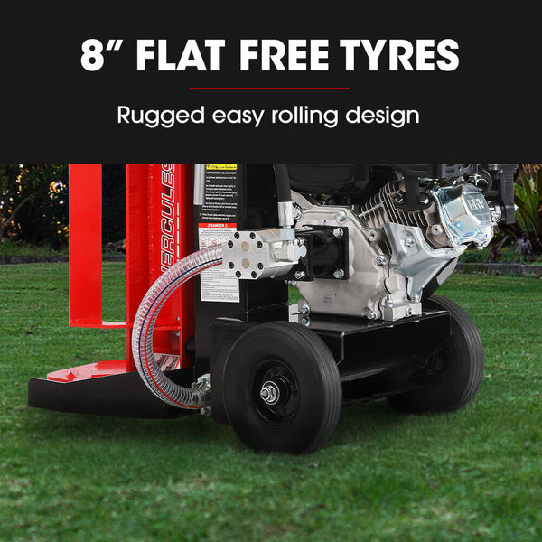 Baumr Ag 20 Tonne Petrol Hydraulic Wood Log Splitter Horizontal And Vertical Logsplitter Hps500 Log Splitters