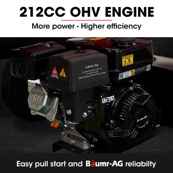 Baumr Ag 40 Tonne Petrol Hydraulic Horizontal And Vertical Towed Wood Log Splitter Hps700 Log Splitters