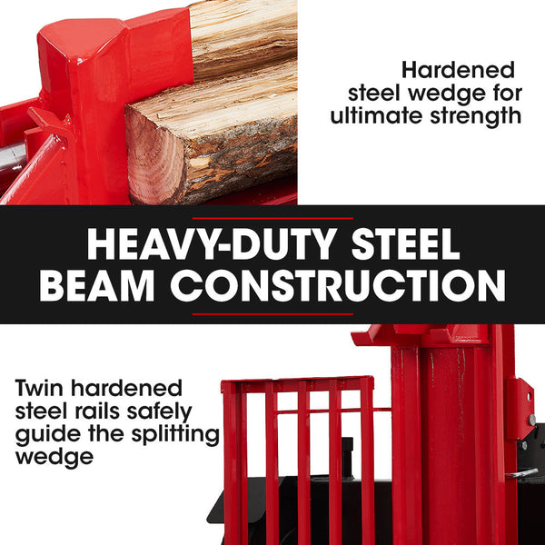 Baumr Ag 40 Tonne Petrol Hydraulic Horizontal And Vertical Towed Wood Log Splitter Hps700 Log Splitters