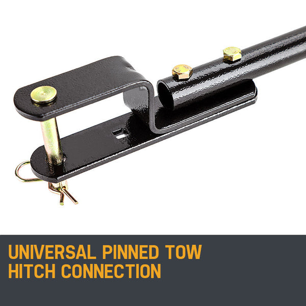 Plantcraft Tow Behind Broadcast Spreader 30Kg 26L Seed Fertiliser Rotary Other Garden Hand Tools & Equipment