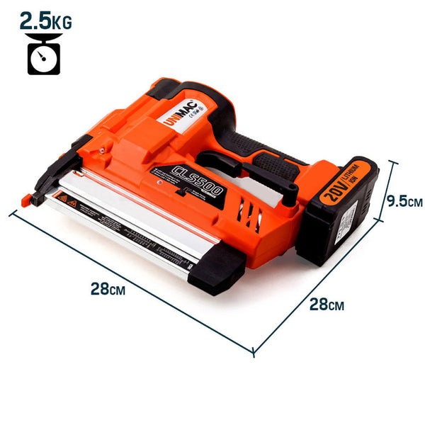 Cls500 15 50Mm 18Ga 2In1 Stapler Brad Nail Gun Cordless 20V Lithium Nailer Nail & Staple Guns