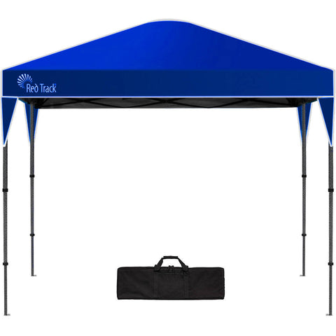3.6X2.2M Ultra Compact Folding Gazebo Carry Bag Portable Outdoor Popup Marquee For Camping Beach Navy Blue Gazebos & Pergolas