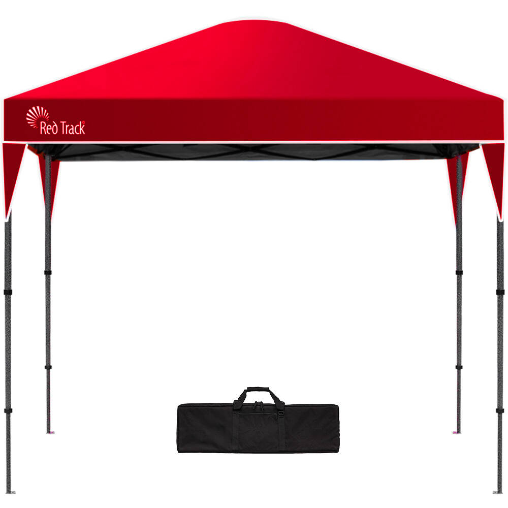 Red Track 3.6X2.2M Ultra Compact Folding Gazebo Carry Bag Portable Outdoor Popup Marquee For Camping Beach Gazebos & Pergolas