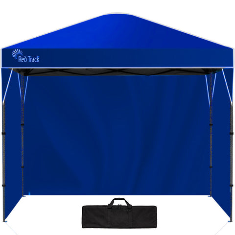 3.6X2.2M Ultra Compact Folding Gazebo Walls Carry Bag Portable Outdoor Popup Marquee Camping Beach Navy Blue Gazebos & Pergolas