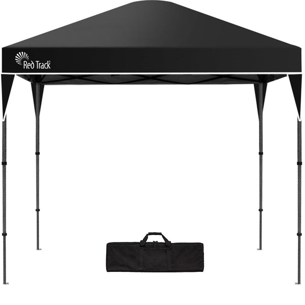 3X3m Ultra Compact Folding Gazebo Carry Bag Portable Outdoor Popup Marquee For Camping Beach Black Gazebos & Pergolas