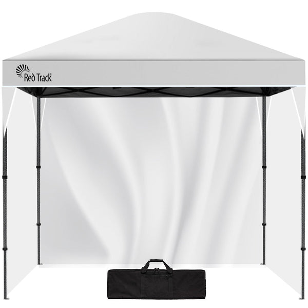 3X3m Ultra Compact Folding Gazebo Walls Carry Bag Portable Outdoor Popup Marquee For Camping Beach White Gazebos & Pergolas