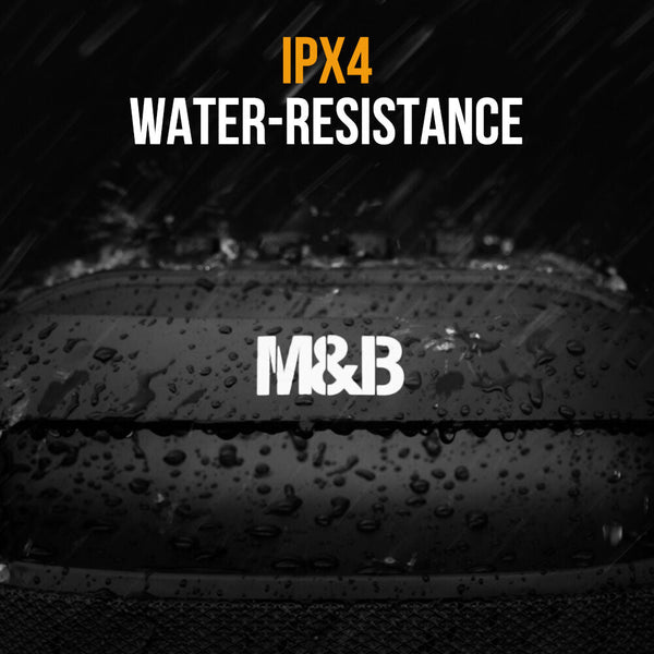 M&B Splash Proof 80W Bluetooth Party Ipx4 Tws Pairing Multi Input Lithium Battery Rgb Usb Charging Audio Docks & Mini Speakers