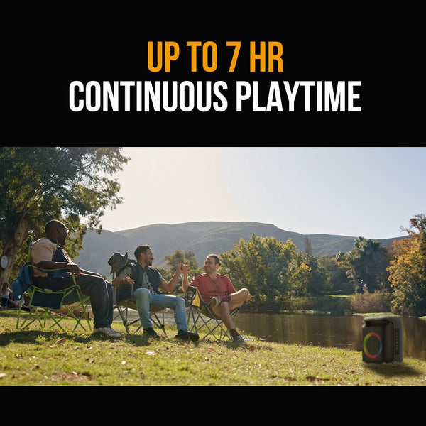 M&B Splash Proof 80W Bluetooth Party Ipx4 Tws Pairing Multi Input Lithium Battery Rgb Usb Charging Audio Docks & Mini Speakers