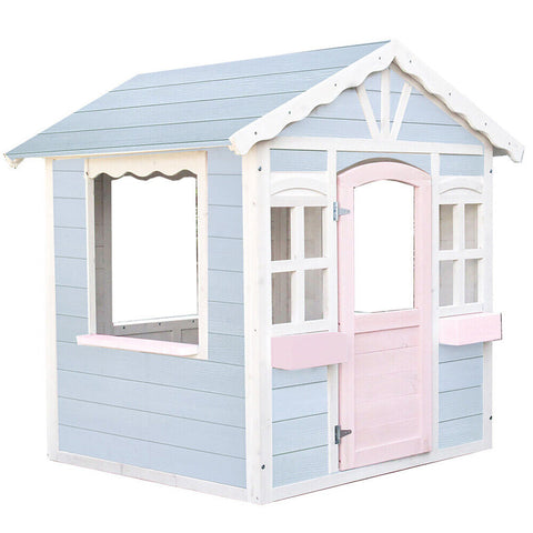 Cubby House Outdoor Wooden Diy Timber Cottage Style Playhouse For Children Cubby Houses