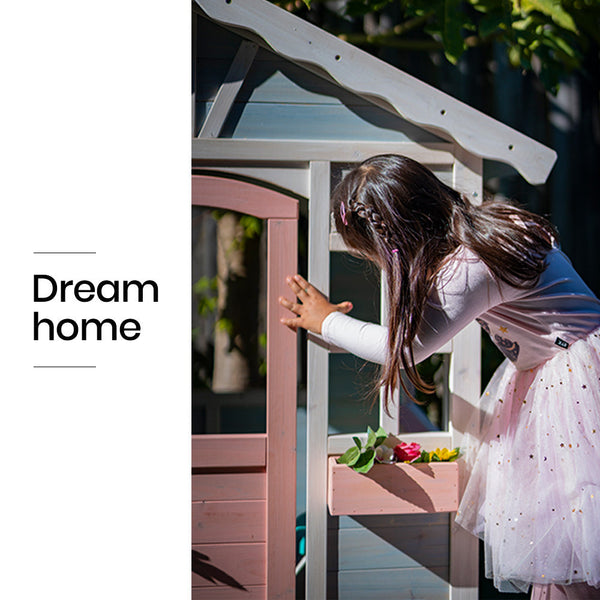 Cubby House Outdoor Wooden Diy Timber Cottage Style Playhouse For Children Cubby Houses