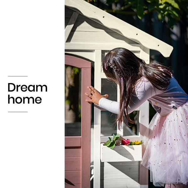 Cubby House Outdoor Diy Timber Cottage Style Playhouse For Children Cubby Houses