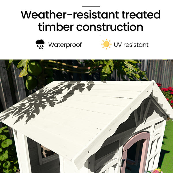 Cubby House Outdoor Diy Timber Cottage Style Playhouse For Children Cubby Houses