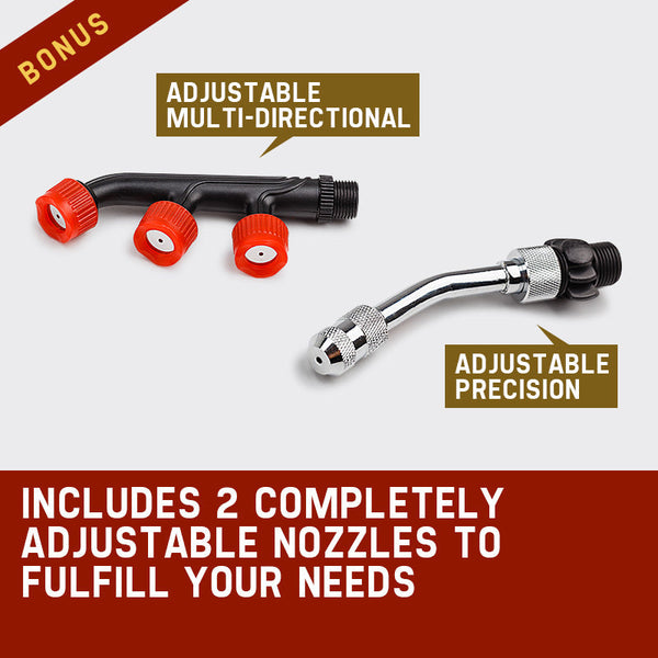 15L Garden Weed Sprayer Multifunction Backpack Fertilizing Watering Farm Weed Sprayers