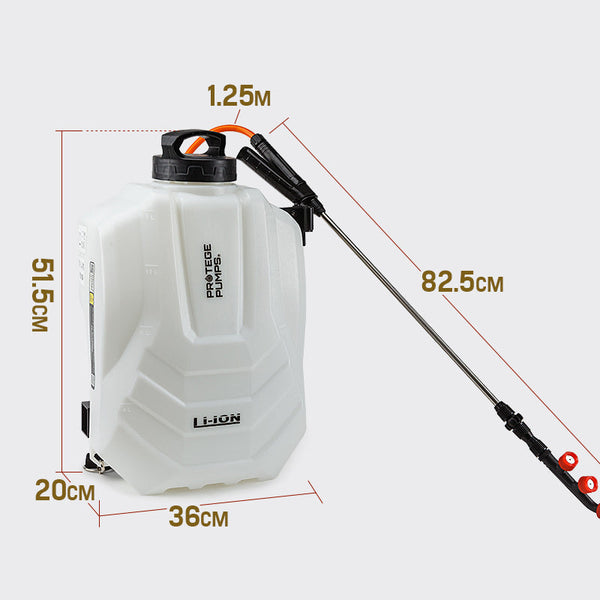 15L Garden Weed Sprayer Multifunction Backpack Fertilizing Watering Farm Weed Sprayers