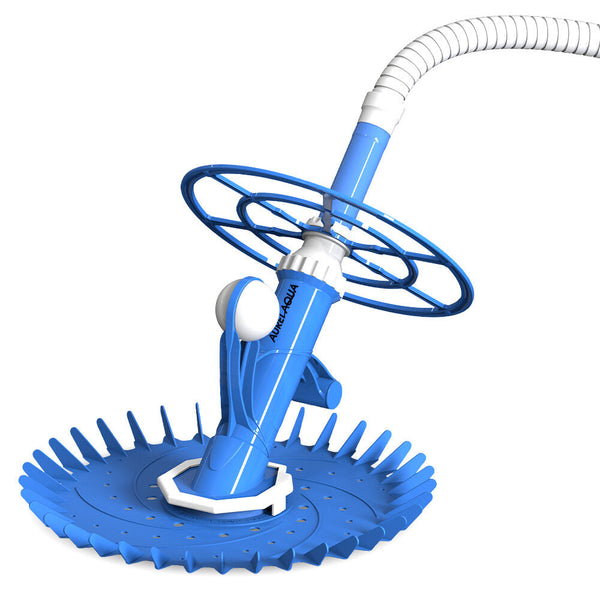Aurelaqua Automatic Pool Cleaner Flow Valve Suction Tech For Floors Walls And Waterline Pool Cleaners & Vacuums