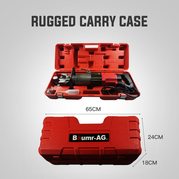 Heavy Duty Hydraulic Electric Rebar Bender 850W 16Mm Portable Machine Drain Cleaning Tools