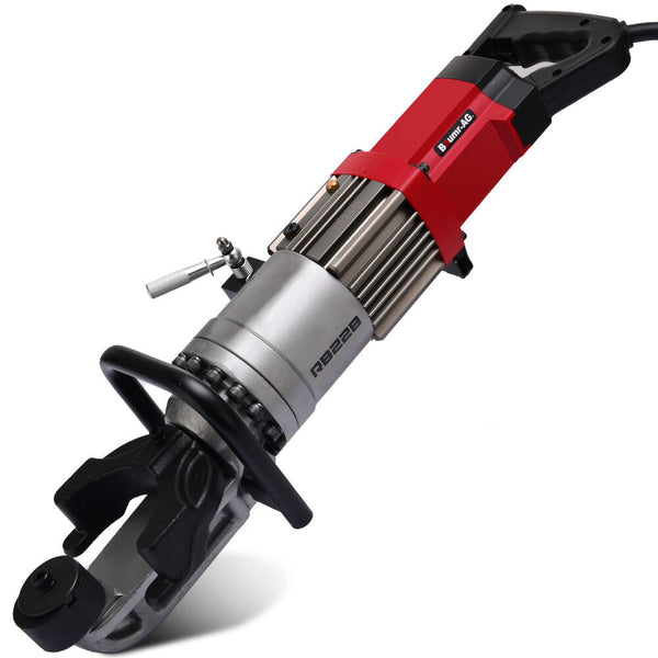 Baumr Ag 10 22Mm 1200W Heavy Duty Electric Hydraulic Rebar Bender Carry Case Drain Cleaning Tools