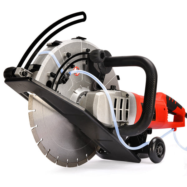Baumr Ag 3500W 350Mm/14" Electric Concrete Demolition Cut Off Saw Wet And Dry Cutting Diamond Blade Vacuum Port 15A Plug Other Tools
