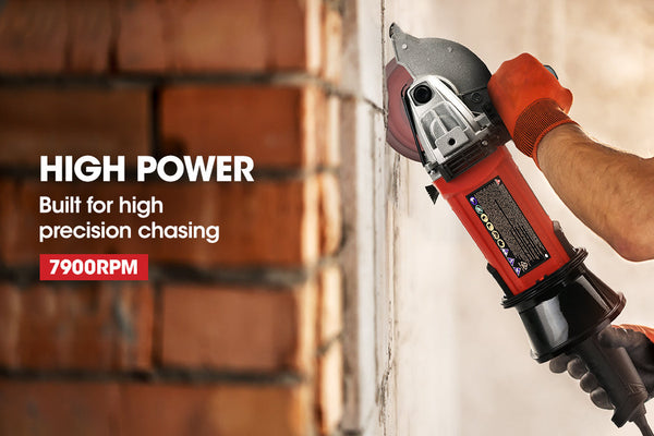 Baumr Ag Wall Chaser Machine Concrete Chasing Tool Electric Saw Brick Grinder Saws