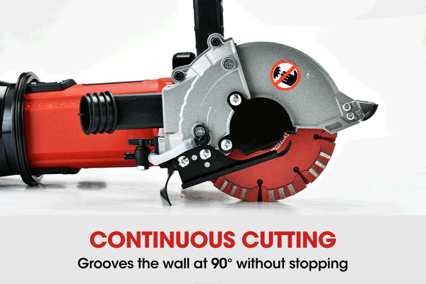 Baumr Ag Wall Chaser Machine Concrete Chasing Tool Electric Saw Brick Grinder Saws