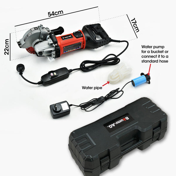 Baumr Ag Wall Chaser Machine Concrete Chasing Tool Brick Grinder Electric Saw Other Power Tools