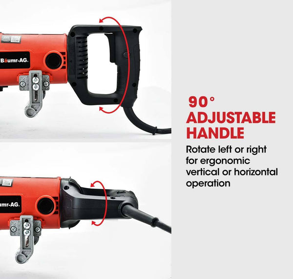 Baumr Ag Wall Chaser Machine Concrete Chasing Tool Electric Brick Grinder Saw Saws