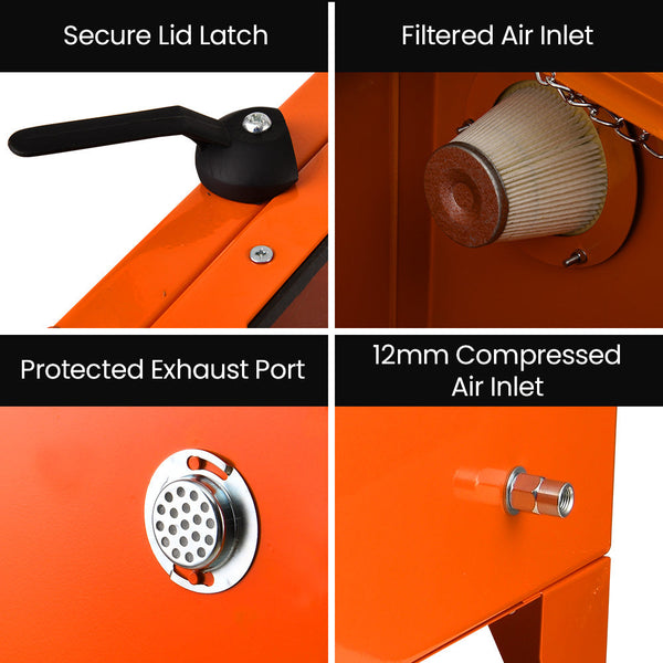 Heavy Duty Steel | Led Light 100Psi Max Pressure Other Power Tools