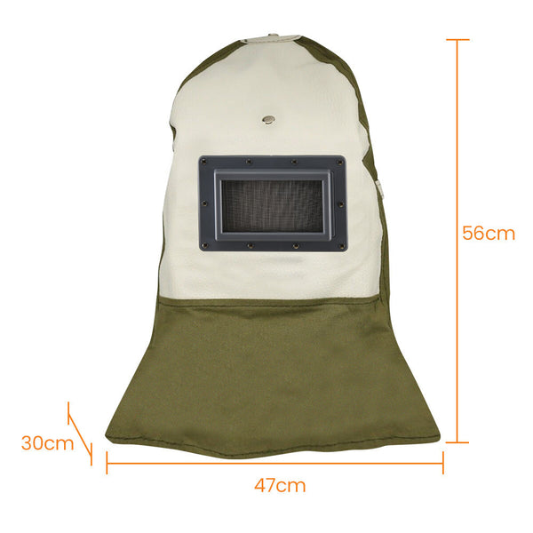 Unimac Sandblasting Safety Hood Built In Hard Hat Abrasive Blasting Ppe Equipment Protective Suits & Coveralls