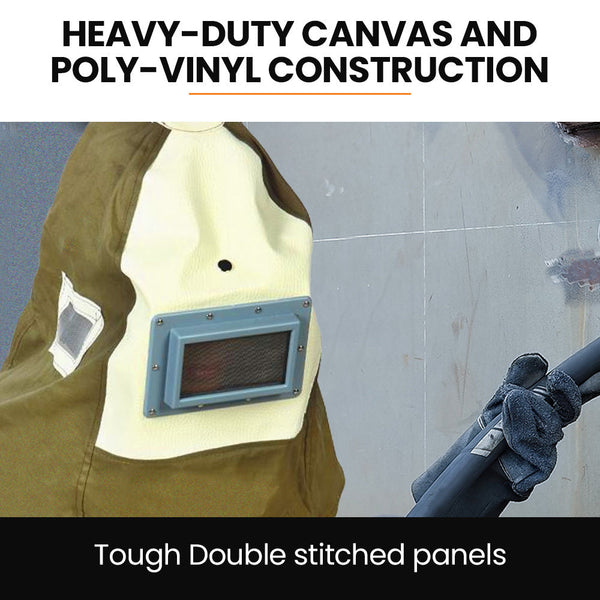 Unimac Sandblasting Safety Hood Built In Hard Hat Abrasive Blasting Ppe Equipment Protective Suits & Coveralls