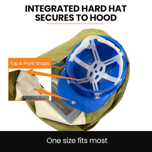 Unimac Sandblasting Safety Hood Built In Hard Hat Abrasive Blasting Ppe Equipment Protective Suits & Coveralls
