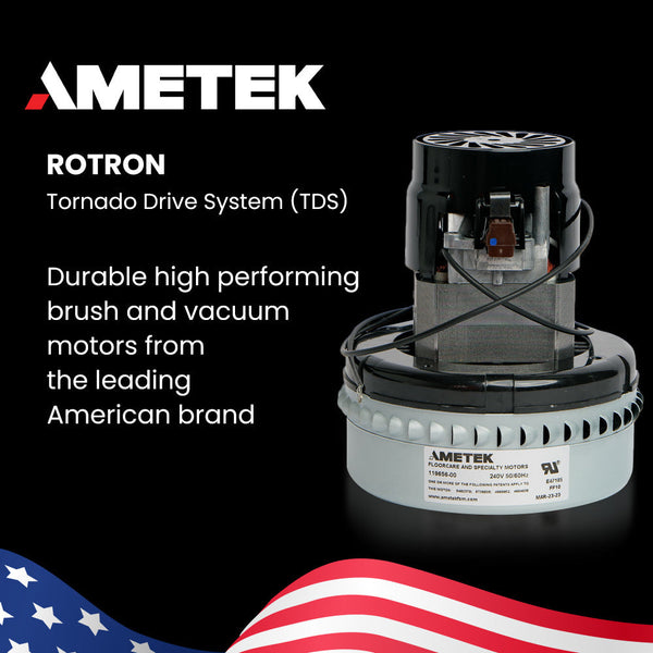 Auch Fsh18 Floor Scrubber & Dryer 490Mm Battery Powered Walk Behind Multi Purpose Commercial Grade Machine Mops Brooms & Scrubbers