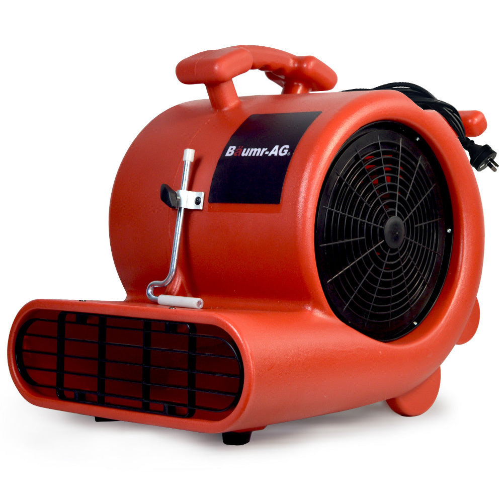Baumr Ag 3 Speed Carpet Dryer Air Mover Blower Fan 1300Cfm Sealed Copper Motor Poly Housing Blowers Air Movers & Dryers