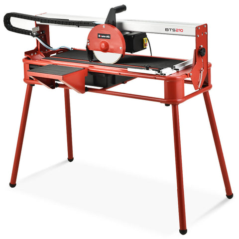 Baumr Ag 800W Electric Tile Saw Cutter With 200Mm (8") Blade 720Mm Cutting Length Side Extension Table Table Saws