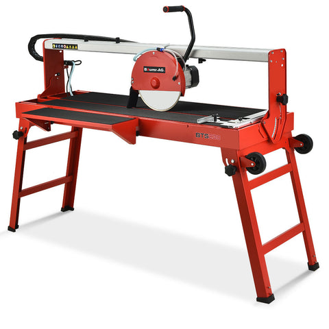 Baumr Ag 1500W Electric Tile Saw Cutter With 300Mm (12") Blade 920Mm Cutting Length Side Extension Table Table Saws