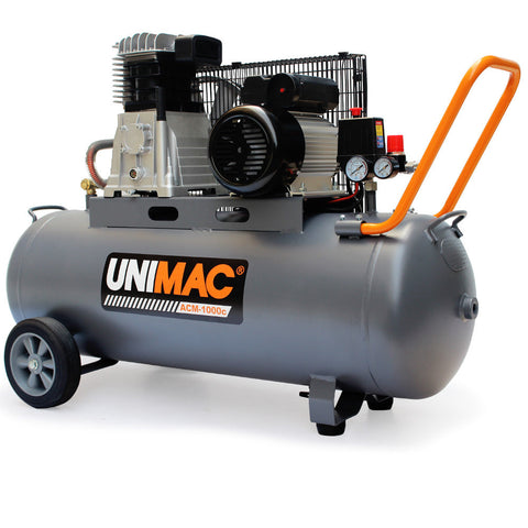 100L 2.6Kw Industrial Air Compressor 370L/Min 116Psi Brushless Motor Certified Tank 15A Plug Air Compressors