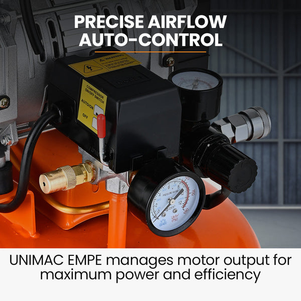 15L Pancake Air Compressor 116Psi Portable Silent Oil Free Electric For Airtools Tyre Inflation Air Compressors